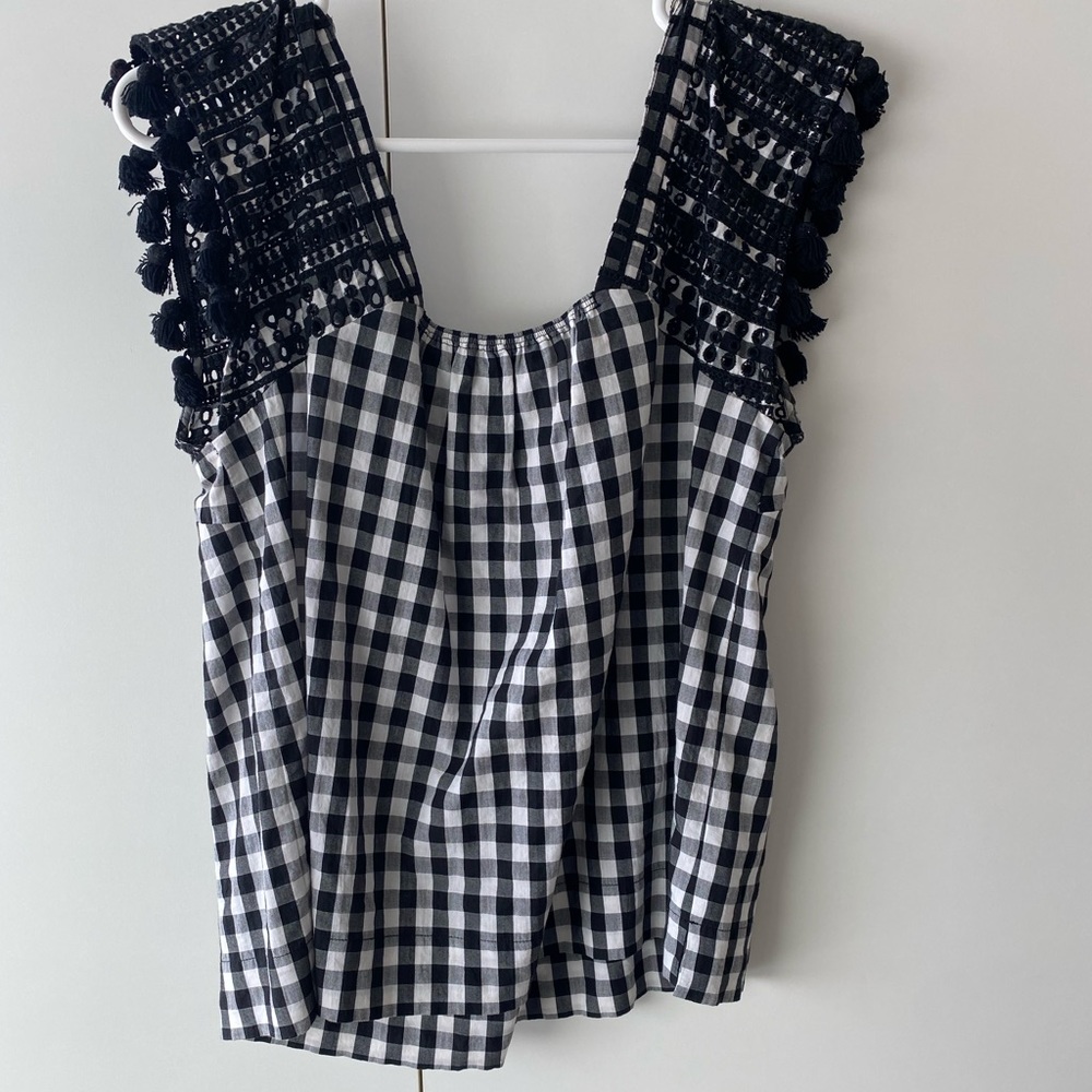 Jcrew Gingham Top - image 3